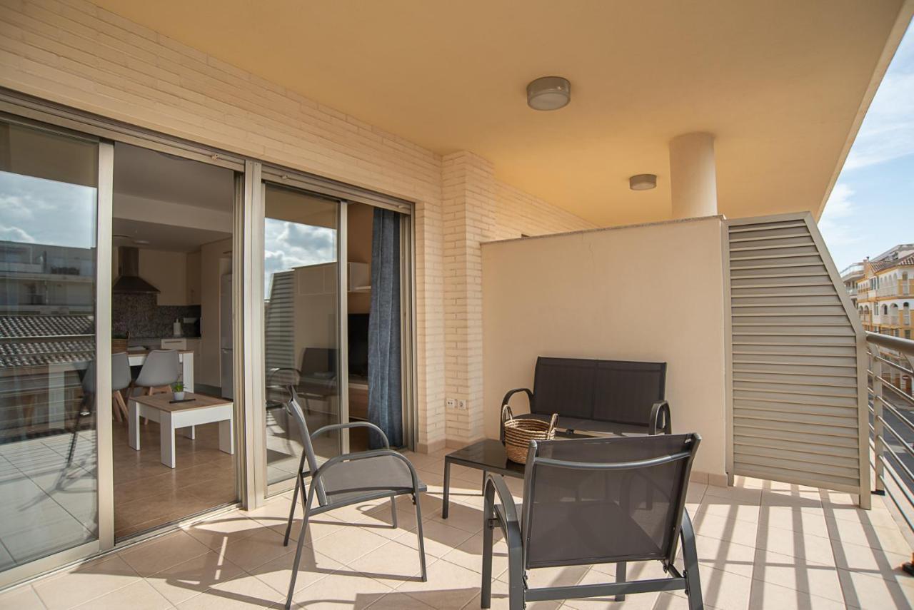Estupendo y nuevo apartamento en playa con aire acondicionado y wifi - MASBO 3 Moncofa  Exterior foto